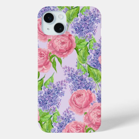 Waterverf pinda's en liezen Case-Mate iPhone case (Achterkant)