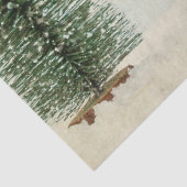  Waterverf Pine Tree Kerstmis Tissuepapier (Detail)