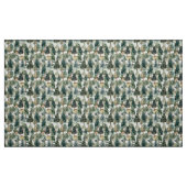 Waterverf Pine Trees Stof (Fat Quarter)