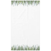 Waterverf Pine Trees Tafelkleed (Voorkant)