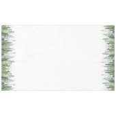 Waterverf Pine Trees Tafelkleed (Voorkant (Horizontaal))