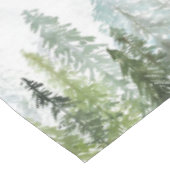 Waterverf Pine Trees Tafelkleed (Gekanteld)