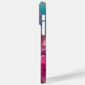 WATERVERF PINK FANTASY CHRYSANTHEMUMS Case-Mate iPhone CASE (Achterkant / Links)