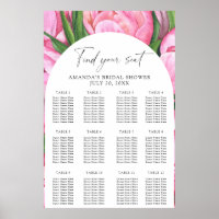 Waterverf Pioenen Bloemen Zitkaart