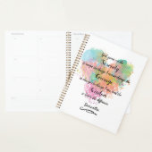 Waterverf Planner Notitieboek Serenity Prayer (Display)