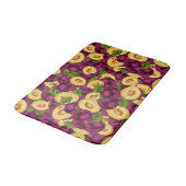 Waterverf Plums Badmat (Gekanteld)