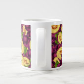 Waterverf Plums Extra Grote Beker (Achterkant)