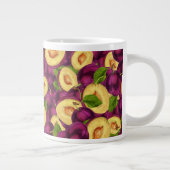 Waterverf Plums Extra Grote Beker (Rechts)