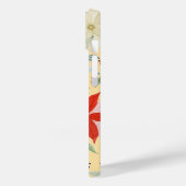 Waterverf Poinsettia Holiday Case-Mate iPhone Case (Achterkant / Links)