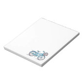 Waterverf Polka Dot Bicycle Notitieblok (Gedraaid)