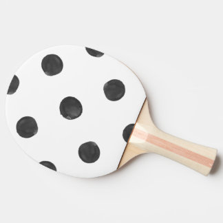 Waterverf Polka Dot Ping Pong Paddle Tafeltennisbatje