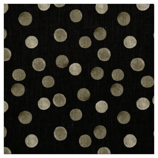 Waterverf polka stippen . stof (Swatch)