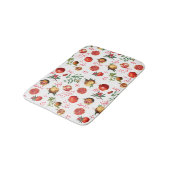Waterverf Pomegranate Mediterranean Fruit Pattern Badmat (Gekanteld)