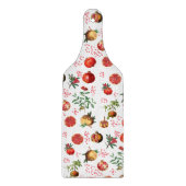 Waterverf Pomegranate Mediterranean Fruit Pattern Snijplank (Voorkant)
