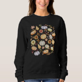 Waterverf pomkin Fall Leaves T-Shirt (Voorkant)