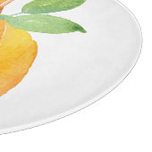 Waterverf Pompoen 2 Snijplank (Hoek)