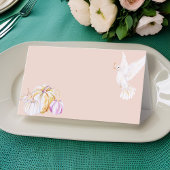 Waterverf pompoen en witte duif Thanksgiving