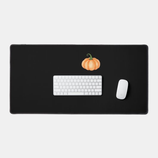 Waterverf pompoen - Herfst en Halloween Ontwerp O Bureaumat (Keyboard & Muis)
