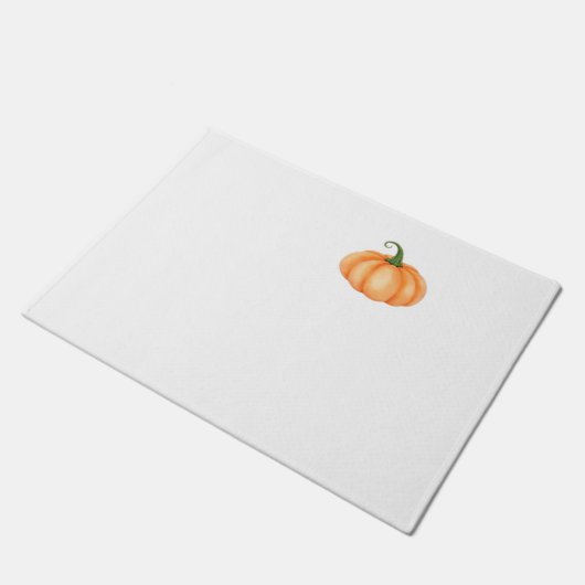 Waterverf pompoen - Herfst en Halloween Ontwerp O Deurmat (Schuin)