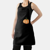 Waterverf pompoen - Herfst en Halloween Ontwerp O Schort (Insitu)