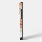 waterverf pompoen herfst ontwerp met naam Case-Mate iPhone case (Achterkant / Links)