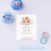 Waterverf pompoen Herfst Thanksgiving Flyer (Enkel)