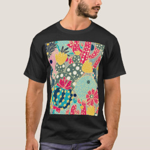 Waterverf pompoen: herfstpatroon T-shirt