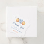 Waterverf Pompoenen Ginger Pot Herfst Baby Shower Bedankjes Labels (In situ)