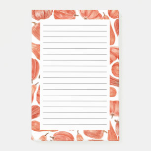 Waterverf Pompoenen Herfst Theme Post-it Notes