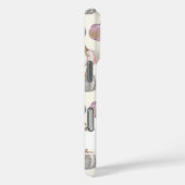 Waterverf Pompoenpatroon met naam Case-Mate iPhone Case (Achterkant / Rechts)