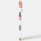 Waterverf Pompoenpatroon met naam Case-Mate iPhone Case (Achterkant / Rechts)