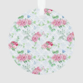 waterverf pony, waterverf vlinder ornament (achterkant)