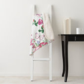 waterverf pony, waterverf vlinder sherpa deken (In situ)