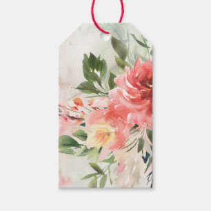 Waterverf pony's Gepersonaliseerd Gift Label Cadeaulabel