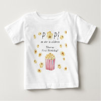 Waterverf Popcorn Kinderverjaardagsfeestje