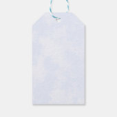 Waterverf Popsicle Ice Cream Verjaardagscadeau Lab Cadeaulabel (Achterkant)