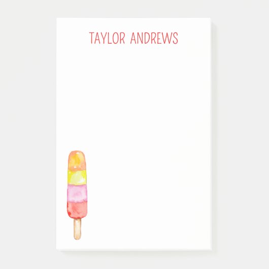 Waterverf Popsicle Post-it notities Post-it® Notes (Voorkant)