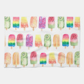 Waterverf Popsicles Theedoek (Horizontaal)