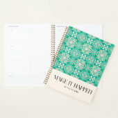 Waterverf Portugese tegels floreel ornament paté Planner (Display)