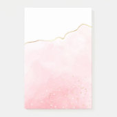 Waterverf Post-it Opmerkingen Post-it® Notes (Voorkant)