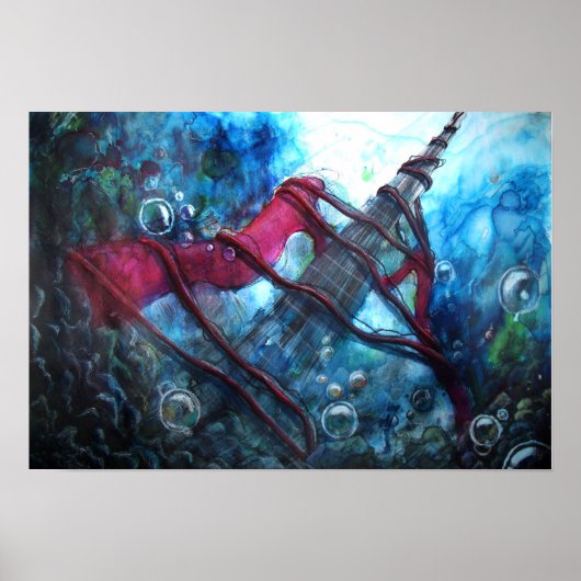 Waterverf Poster (Voorkant)