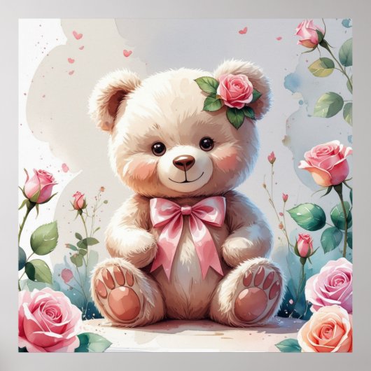 Waterverf  poster (Voorkant)