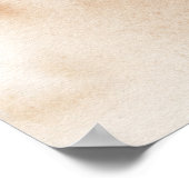 Waterverf poster Abstract Geometrische moderne kun (Hoek)