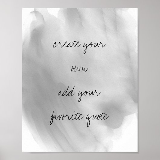 waterverf poster creëer (Voorkant)