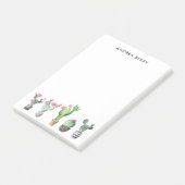 Waterverf Potlood Succulents and Cacti Post-it® Notes (Schuin)