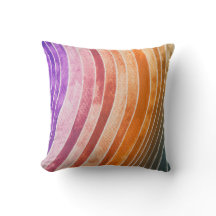 Waterverf Print Throw-Pillow / Interieurontwerp