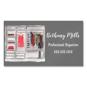 Waterverf Professional Home Organizer Magnetisch Visitekaartje