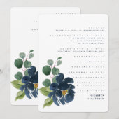 Waterverf programma Floral Wedding (Voorkant / Achterkant)