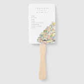 Waterverf programma voor weddenschappen op de best handwaaier (Voorkant)