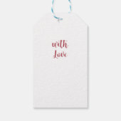 Waterverf Protea Cadeaulabel (Achterkant)